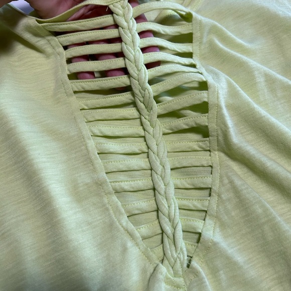 DKNY Lime Green Women's Top - Picture 3 of 5